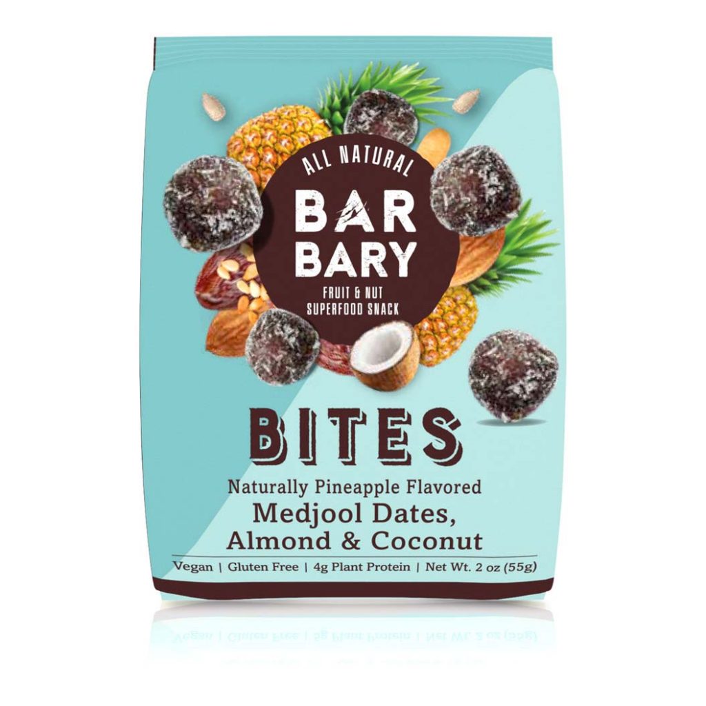 Bites - Naturally Pineapple Flavored, Almonds and Coconut