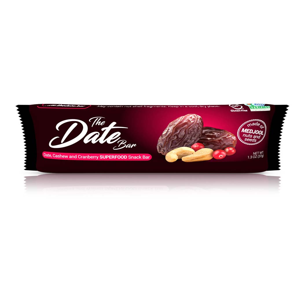 The Date Bar with Cashew and Cranberry
